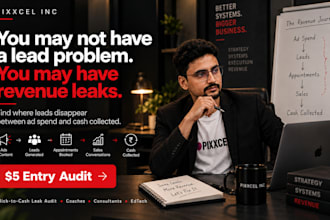 audit your sales funnel and find where leads and revenue leak