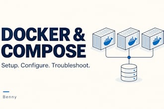 set up and troubleshoot docker and docker compose