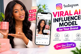 create viral ai influencer model for your instagram brand influencer research