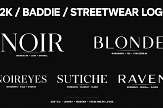 design y2k streetwear clothing brand logo