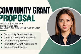 write community grant charity nonprofit local funding foundation grant proposal
