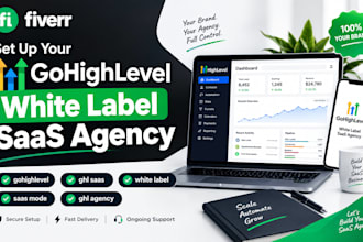 set up your gohighlevel white label saas agency