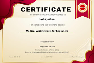 do independent medical writing