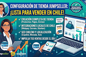 set up your jumpseller store ready to sell in chile