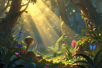 create fantasy environment concept art