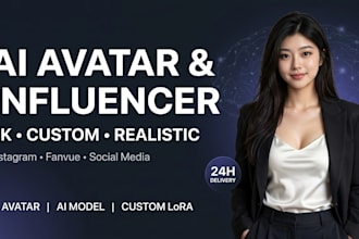 create a realistic ai influencer for fanvue with lifestyle content and videos