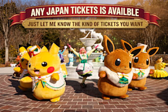 secure pokepark kanto, pokemon kanto, ghibli museum japan and reservation