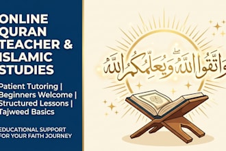 be your online quran teacher