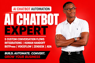 build website chatbot automation with botpress voiceflow zendesk ada chatfuel