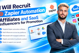 recruit zapier automation affiliates and saas influencers for promotion