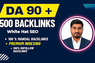 high quality manual white hat dofollow seo backlink service