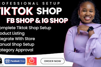 setup, create fix tik tok shop manage USA tiktok shop category tiktok shop sales