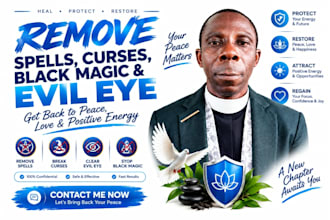 remove spell, black magic, curses, evil eyes and prayers and prophetic word