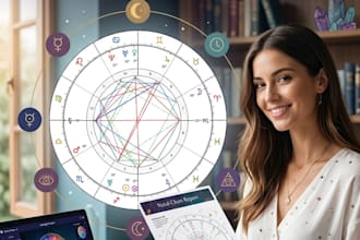 read your natal chart and provide deep life guidance