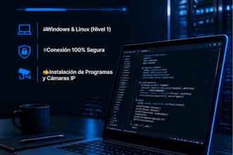 be your remote IT support for windows and linux