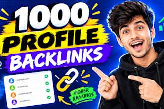 build profile backlinks and improve your SEO