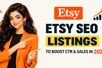 do etsy SEO listings to rank your etsy shop and boost sales