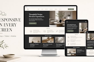design redesign squarespace website for cro and SEO