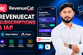 integrate revenuecat subscriptions and in app purchases