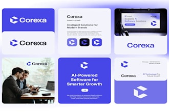 design complete brand identity and corporate branding package