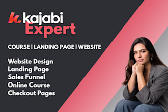 fix, finish and customize your kajabi landing and sales pages