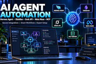 hermes agent obsidian automation grok api meta muse connector mcp server xenber