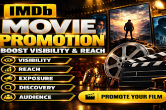 do imdb movie promotion to boost visibility and improve starmeter rank