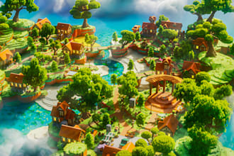build custom minecraft maps, worlds, lobbies and spawns