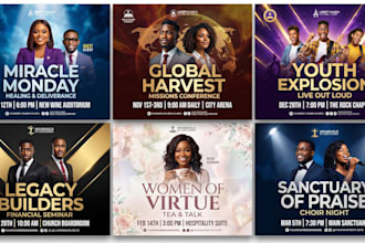design professional church flyers