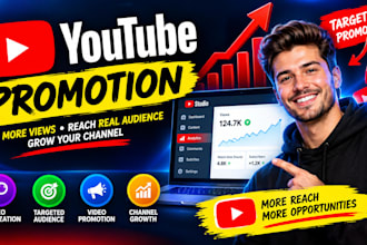 do USA youtube video promotion grow subscription promotion increase subscribers