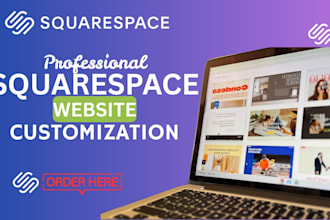 edit, customize, and update your squarespace website