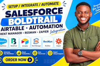 salesforce boldtrail airtable automation rent manager resman zapier integration