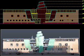 create 2d and 3d revit or cad models from point cloud data