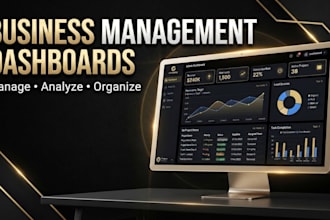 build a custom business management dashboard