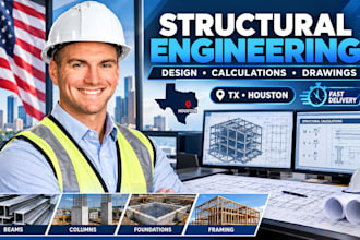 do texas structural engineering design, calculations and structural drawings