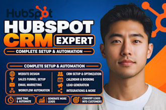 setup your hubspot website hubspot CRM workflow automation hubspot landing page