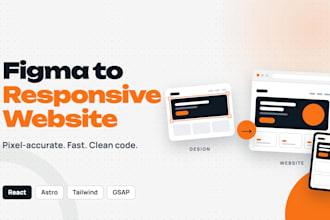convert your figma design to a responsive website