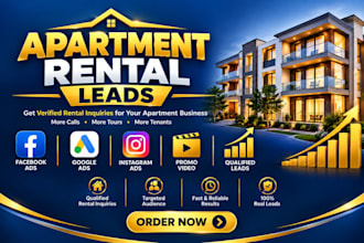 generate apartment rental leads using facebook and google ads