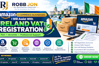 assist amazon ecommerce businesses with ireland vat registration