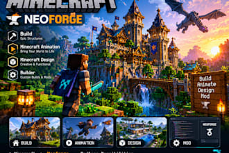 build,minecraft animation,minecraft design, minecraft,builder,minecraft,neoforge