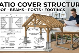 design patio cover structuredesignandstructural calculations