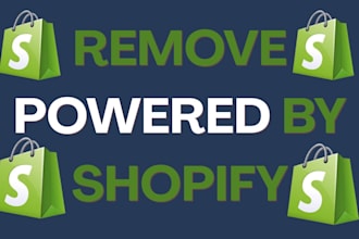 remove powered by shopify from your store footer