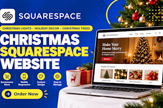 design christmas lights holiday decor christmas tree squarespace website