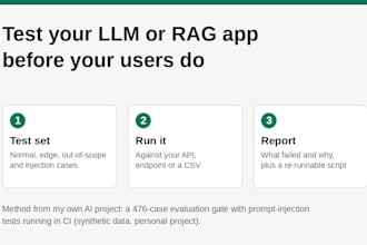 test your ai chatbot llm or rag app with prompt injection and failure report