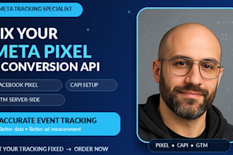 setup facebook pixel conversion API, fix meta pixel, GTM server side tracking