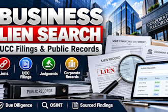 research business liens ucc filings and public records