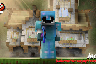 create you a viral minecraft thumbnail