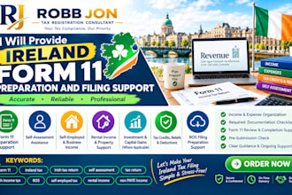 provide ireland form 11 preparation and filing support