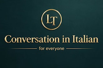 be your friendly native italian conversation tutor