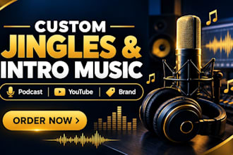 create a catchy custom jingle for your podcast youtube or brand